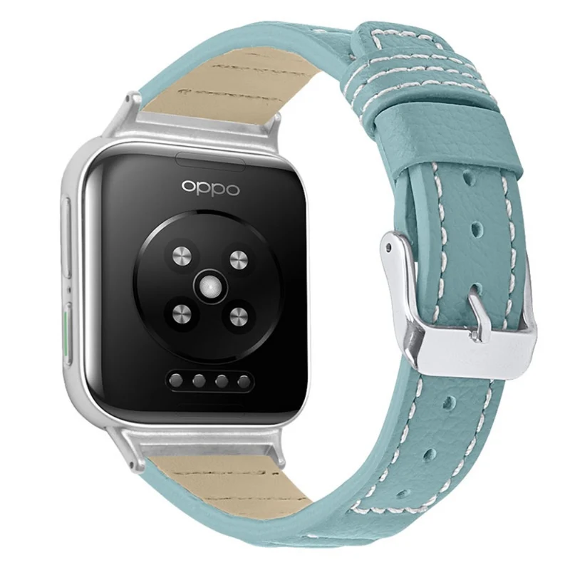 Absolut zuverlässig Oppo Watch (41mm) Echtes Leder armband