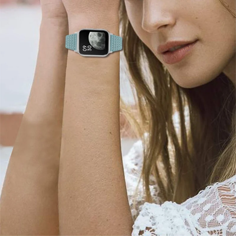Absolut zuverlässig Oppo Watch (41mm) Echtes Leder armband