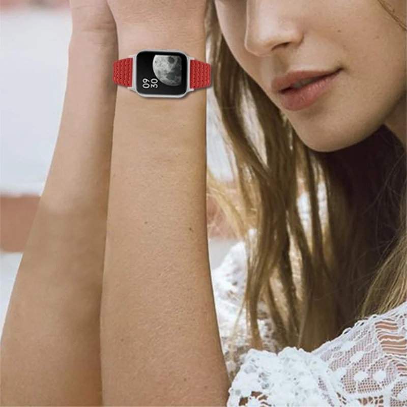 Absolut zuverlässig Oppo Watch (41mm) Echtes Leder armband