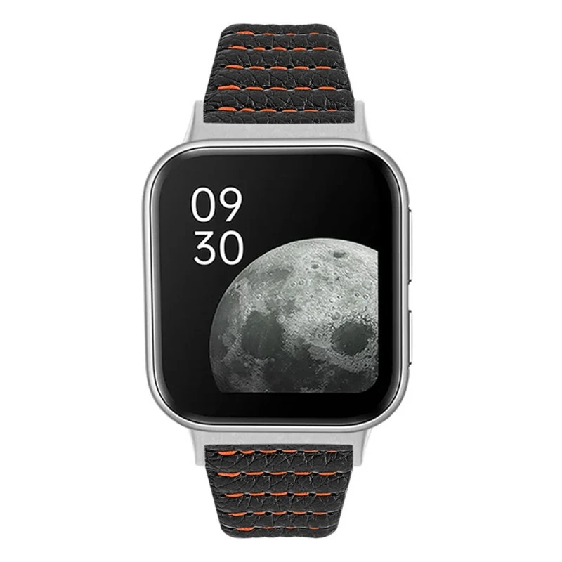 Absolut zuverlässig Oppo Watch (41mm) Echtes Leder armband