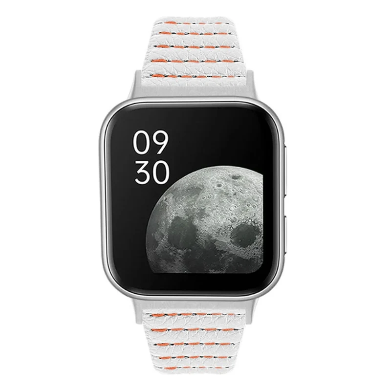 Absolut zuverlässig Oppo Watch (41mm) Echtes Leder armband