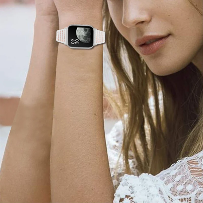 Absolut zuverlässig Oppo Watch (41mm) Echtes Leder armband