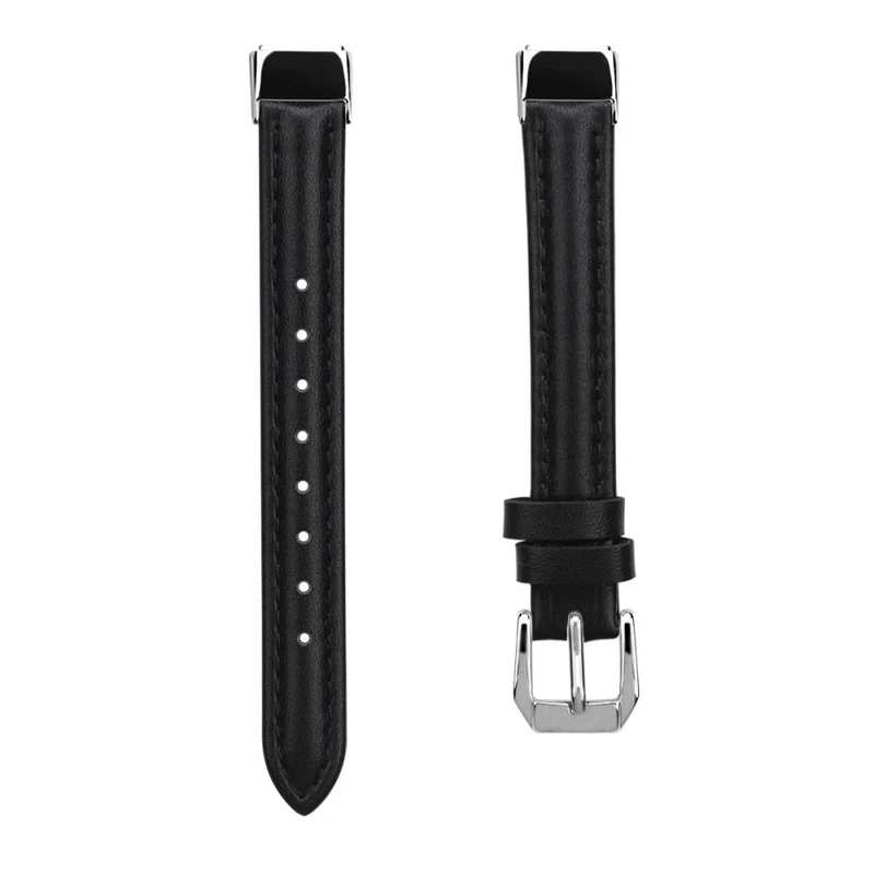 Reizend Fitbit Luxe Echtes Leder armband - Größe: L