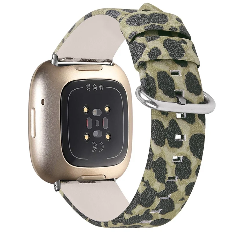 Sehr angenehm Fitbit Versa 3 Echtes Leder armband