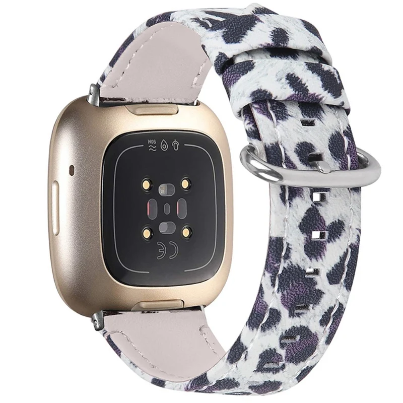 Sehr angenehm Fitbit Versa 3 Echtes Leder armband