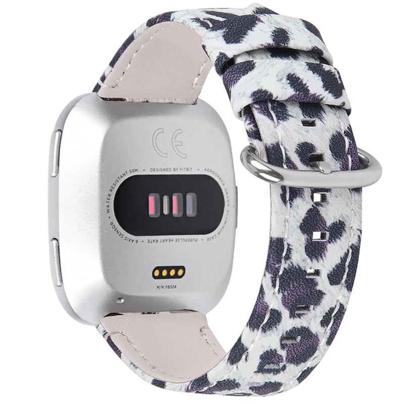 Süß Fitbit Versa 2 / Fitbit Versa Lite Echtes Leder armband