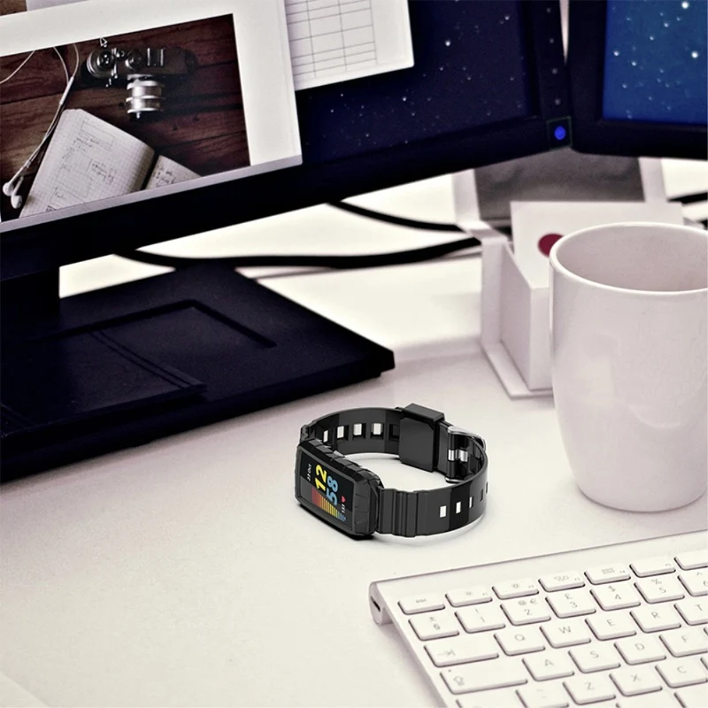 Absolut angenehm Universell Fitbit Silikon / TPU armband