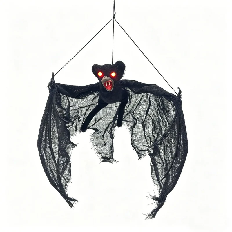 Gruselige Fledermaus Dekofigur