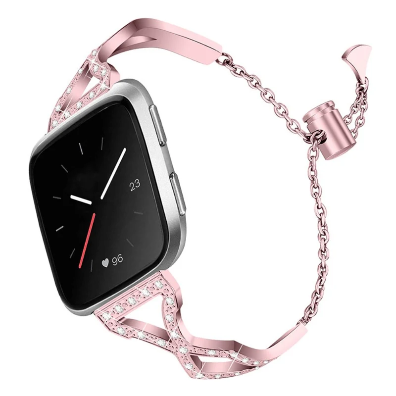 Fitbit Versa 2 / Fitbit Versa Lite Metall und Strass armband