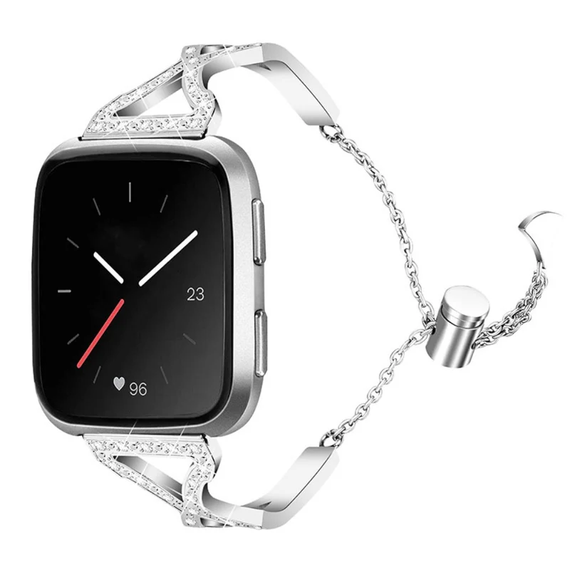 Fitbit Versa 2 / Fitbit Versa Lite Metall und Strass armband