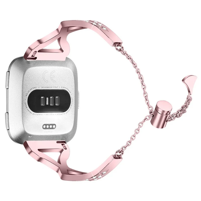 Fitbit Versa 2 / Fitbit Versa Lite Metall und Strass armband