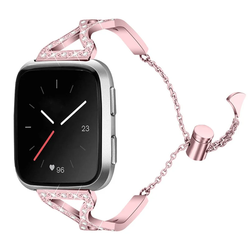 Fitbit Versa 2 / Fitbit Versa Lite Metall und Strass armband
