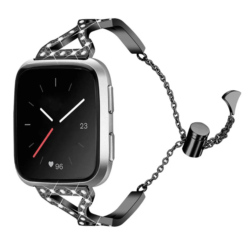 Fitbit Versa 2 / Fitbit Versa Lite Metall und Strass armband