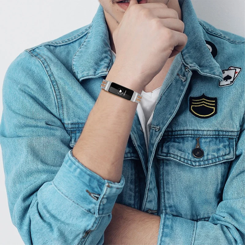 Mega chillig Fitbit Inspire 2 Metall armband