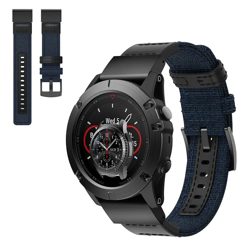 Supersauber Universell Garmin Textil / Nylon armband