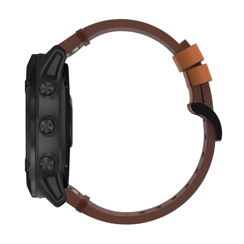 Mega zuverlässig Garmin Fenix 6X Echtes Leder armband