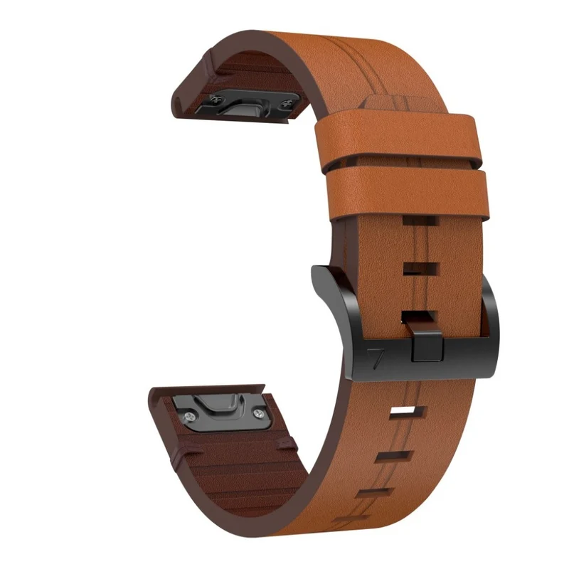 Mega zuverlässig Garmin Fenix 6X Echtes Leder armband