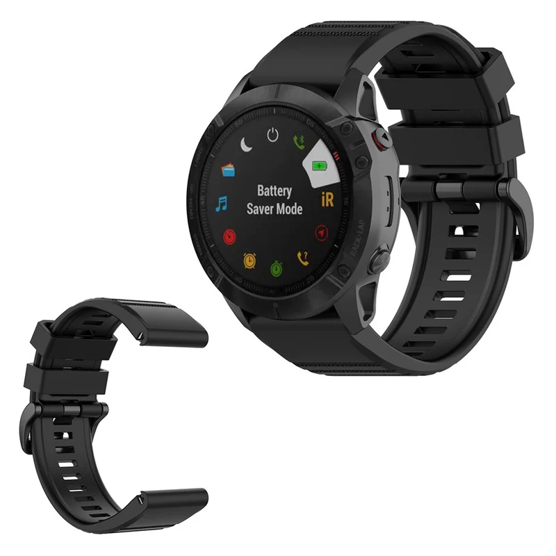 Absolut modisch Garmin Fenix 6X Silikon / TPU armband