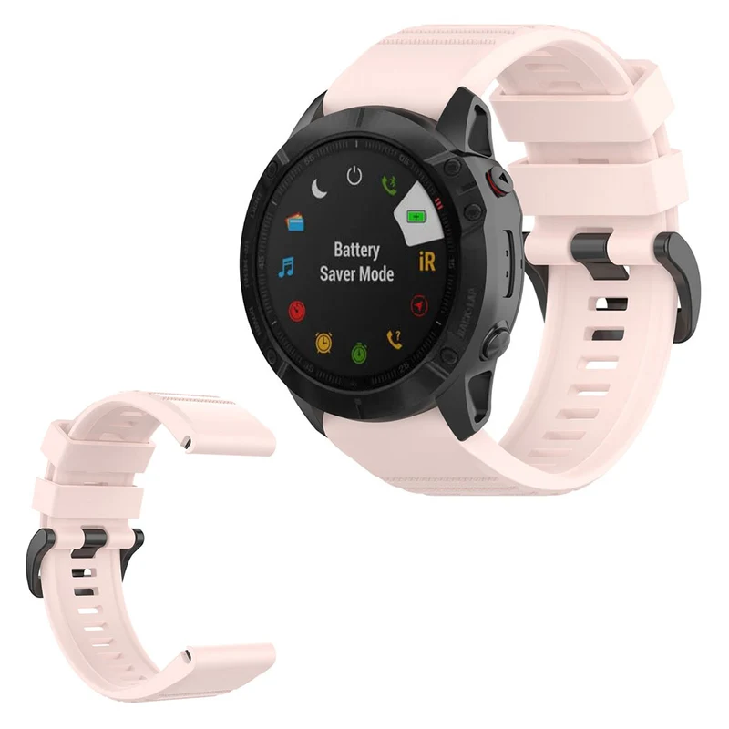 Absolut modisch Garmin Fenix 6X Silikon / TPU armband