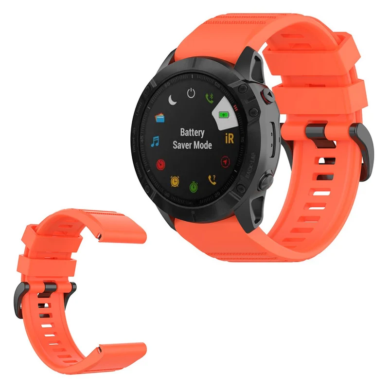 Absolut modisch Garmin Fenix 6X Silikon / TPU armband