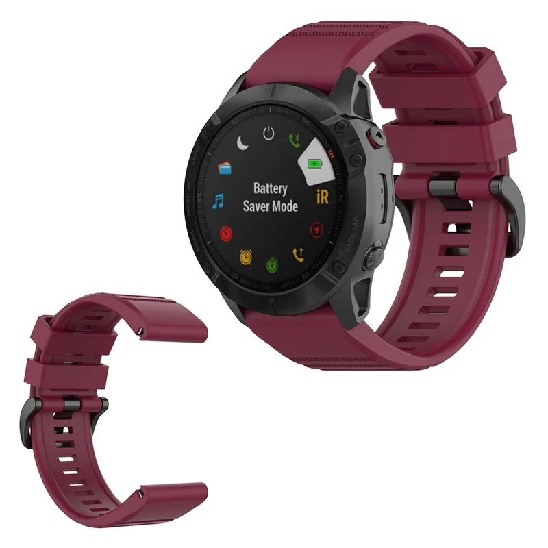 Absolut modisch Garmin Fenix 6X Silikon / TPU armband