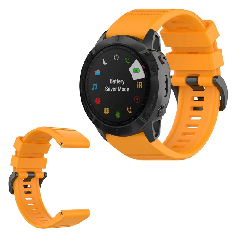 Absolut modisch Garmin Fenix 6X Silikon / TPU armband