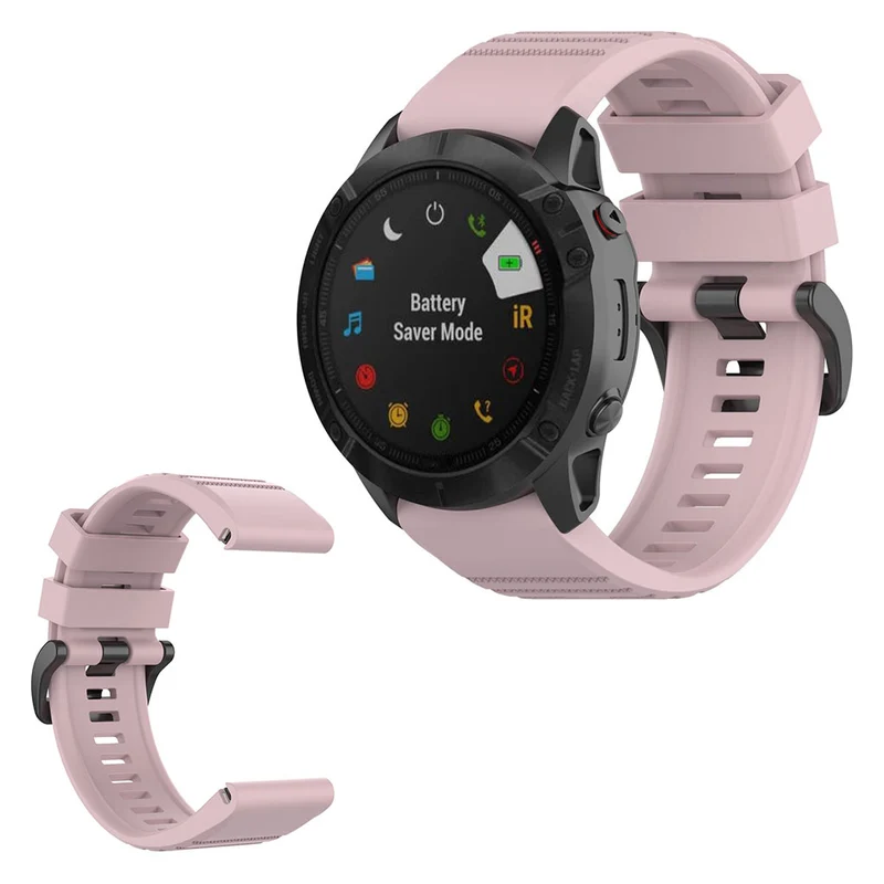 Absolut modisch Garmin Fenix 6X Silikon / TPU armband