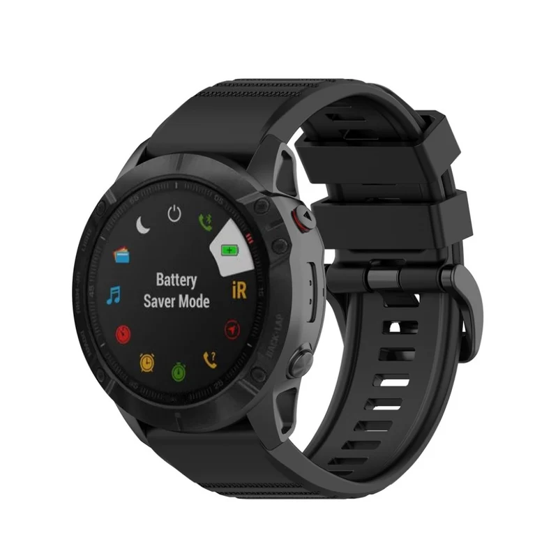 Absolut modisch Garmin Fenix 6X Silikon / TPU armband