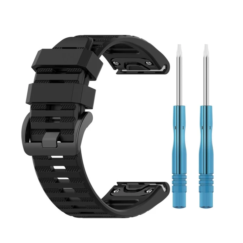 Absolut modisch Garmin Fenix 6X Silikon / TPU armband