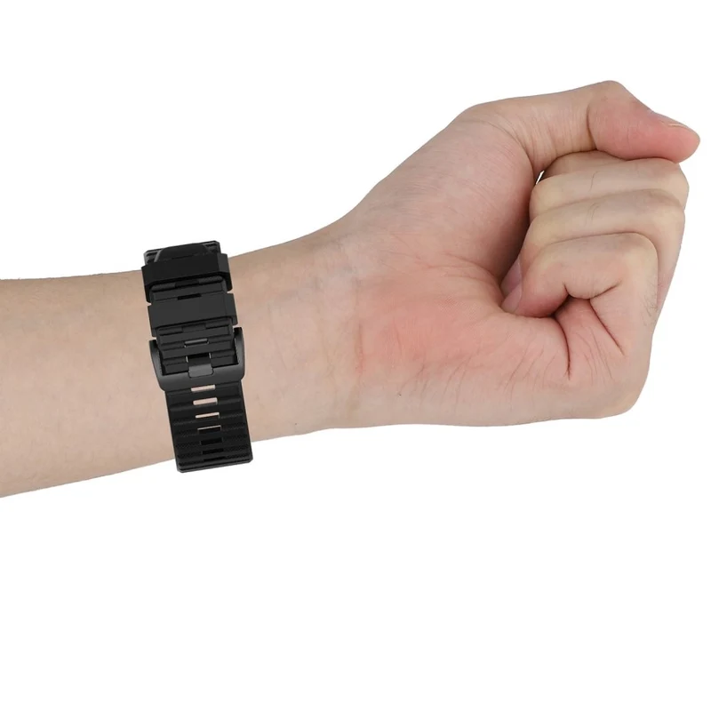 Absolut modisch Garmin Fenix 6X Silikon / TPU armband