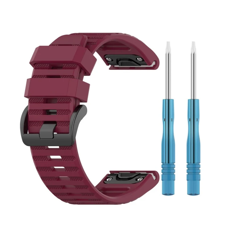 Absolut modisch Garmin Fenix 6X Silikon / TPU armband