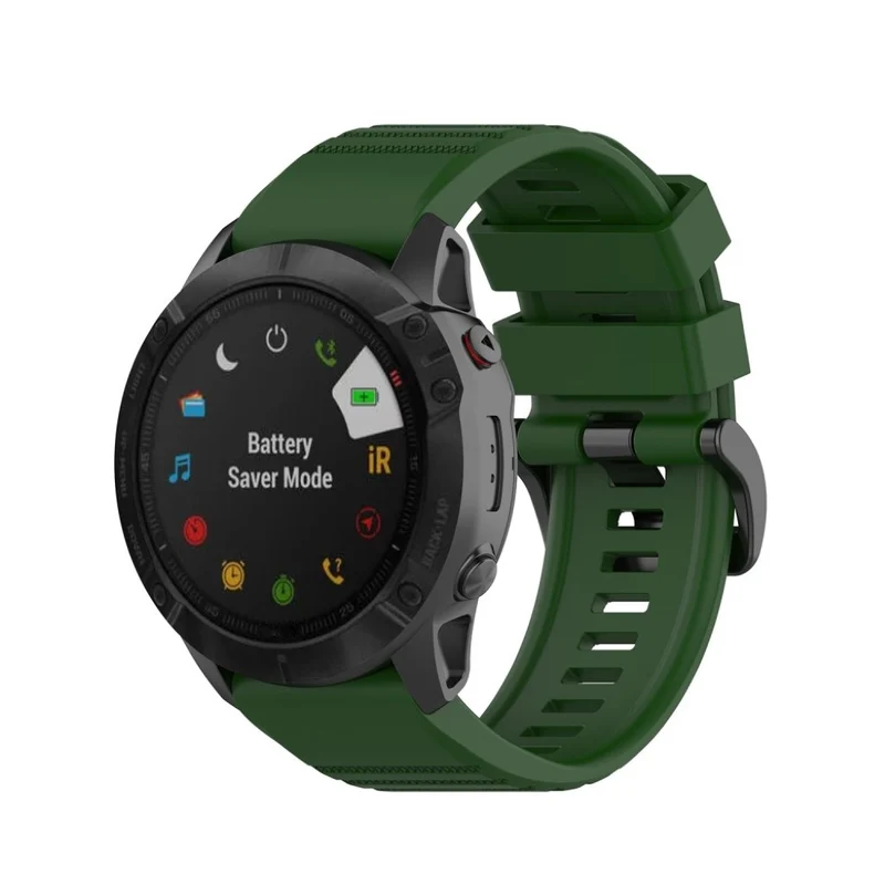 Absolut modisch Garmin Fenix 6X Silikon / TPU armband