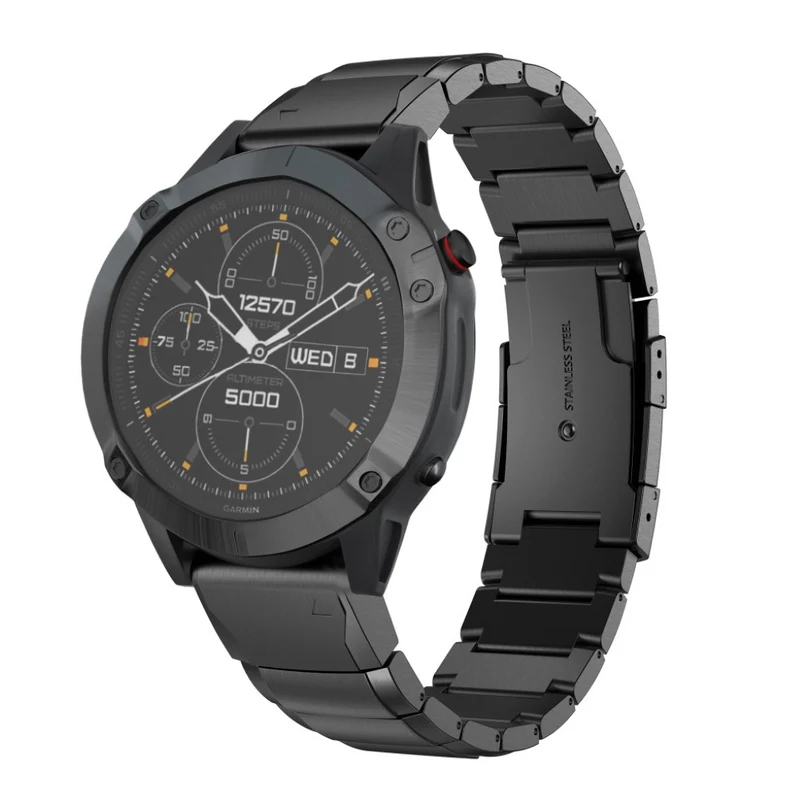 Mega stylisch Garmin Fenix 6X Metall armband