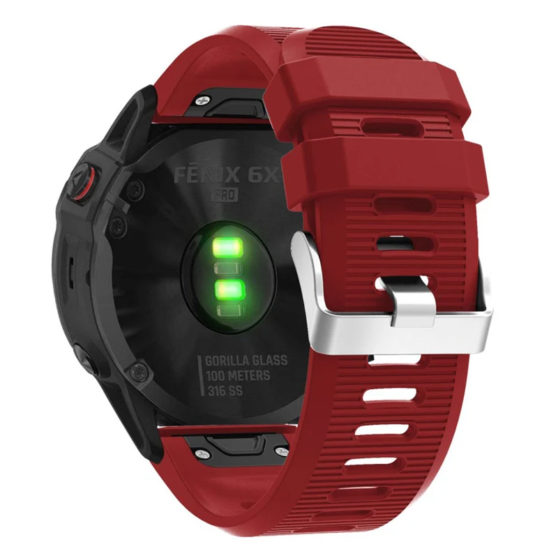 Stilvoll Garmin Fenix 6X Silikon / TPU armband