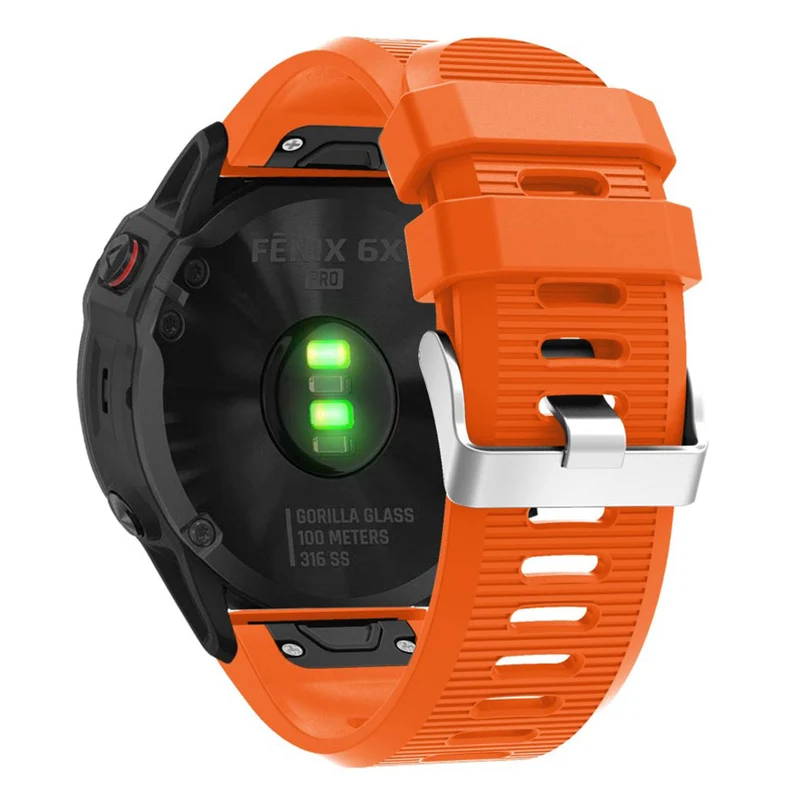 Stilvoll Garmin Fenix 6X Silikon / TPU armband