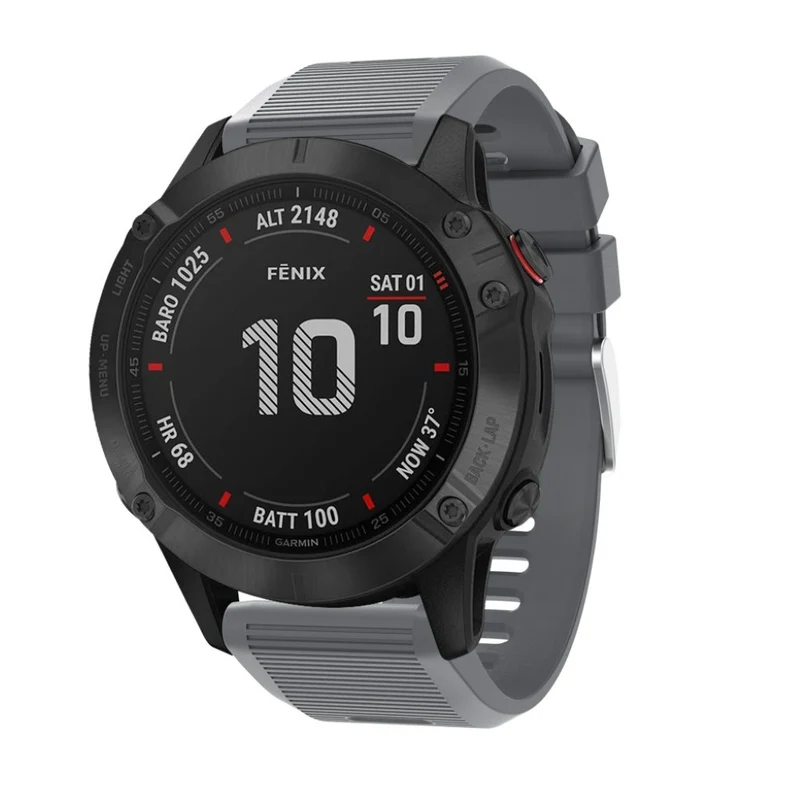 Stilvoll Garmin Fenix 6X Silikon / TPU armband