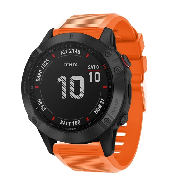 Stilvoll Garmin Fenix 6X Silikon / TPU armband