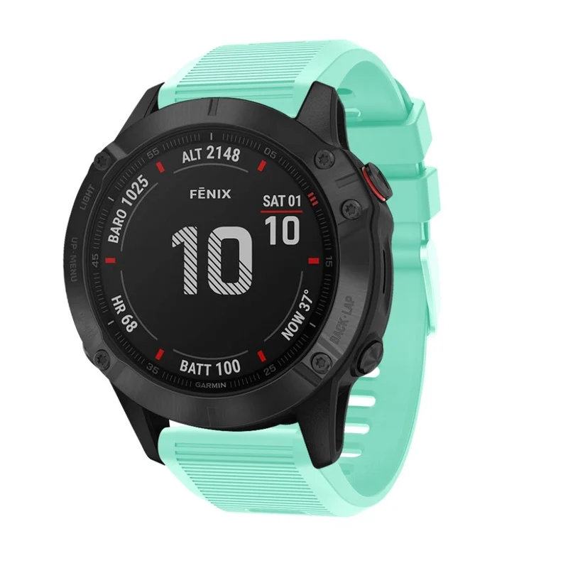 Stilvoll Garmin Fenix 6X Silikon / TPU armband