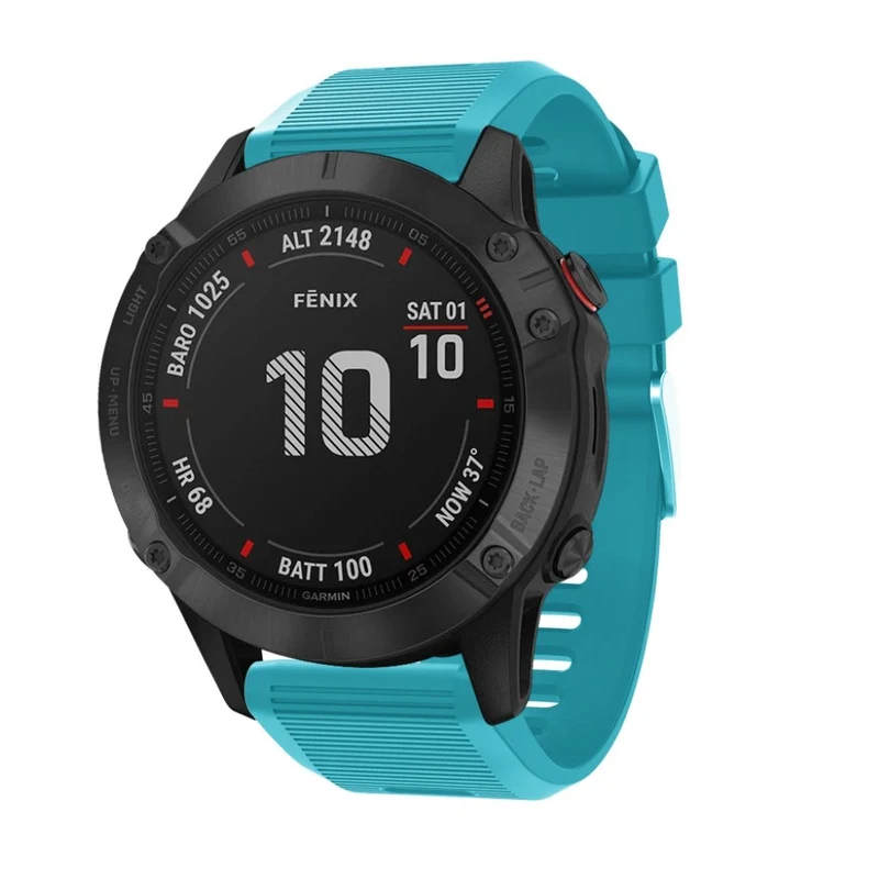 Stilvoll Garmin Fenix 6X Silikon / TPU armband