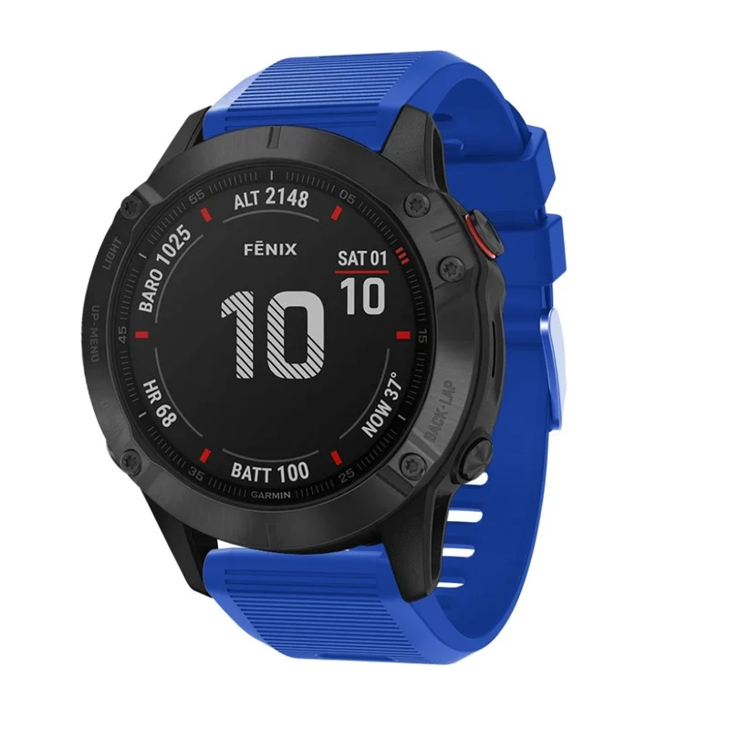 Stilvoll Garmin Fenix 6X Silikon / TPU armband