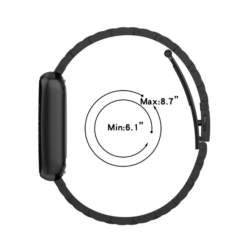 Unglaublich robust Fitbit Luxe Metall armband