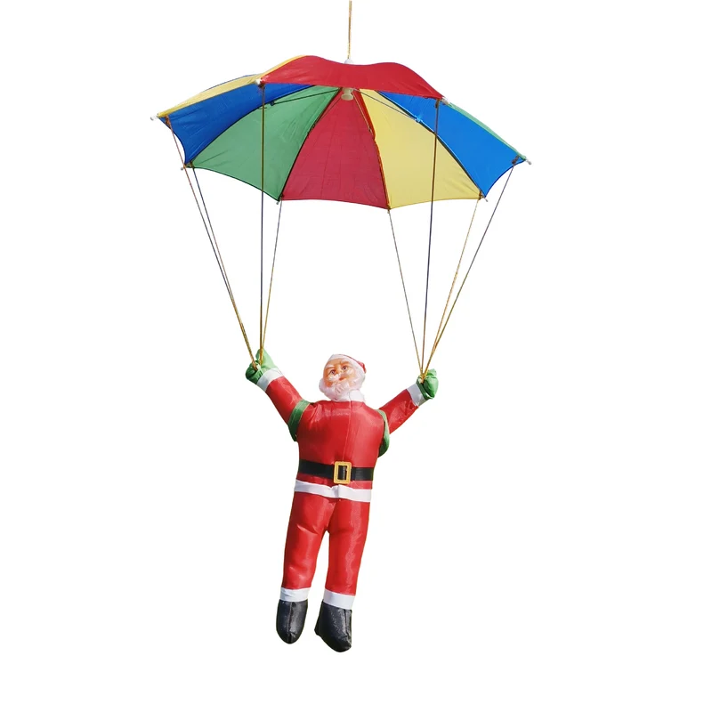 Aufblasbare Weihnachtsmannfigur mit Fallschirm 1790250577