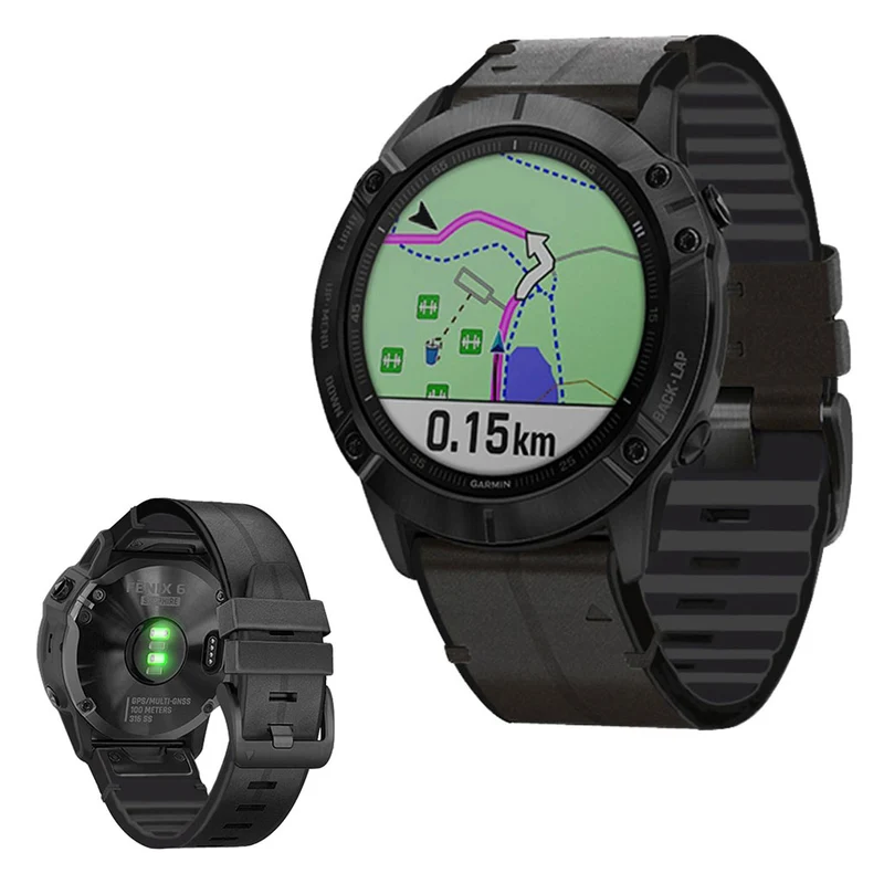 Süß Universell Garmin Kunstleder und Silikon / TPU armband