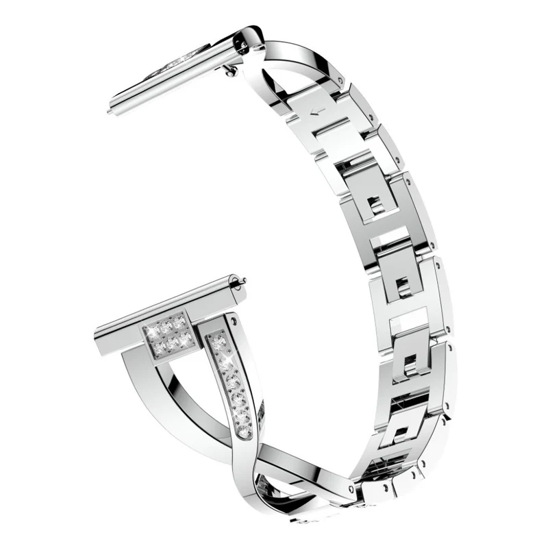 Megastark Garmin Forerunner 245 Metall und Strass armband