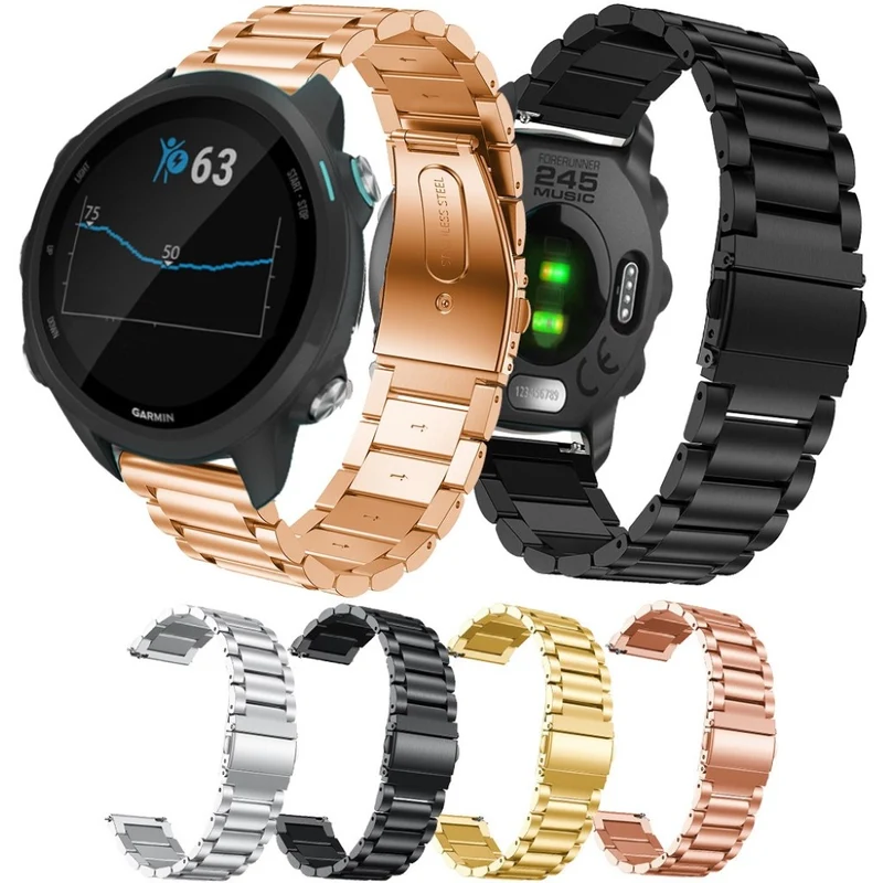 Modisch Garmin Forerunner 245 Metall armband