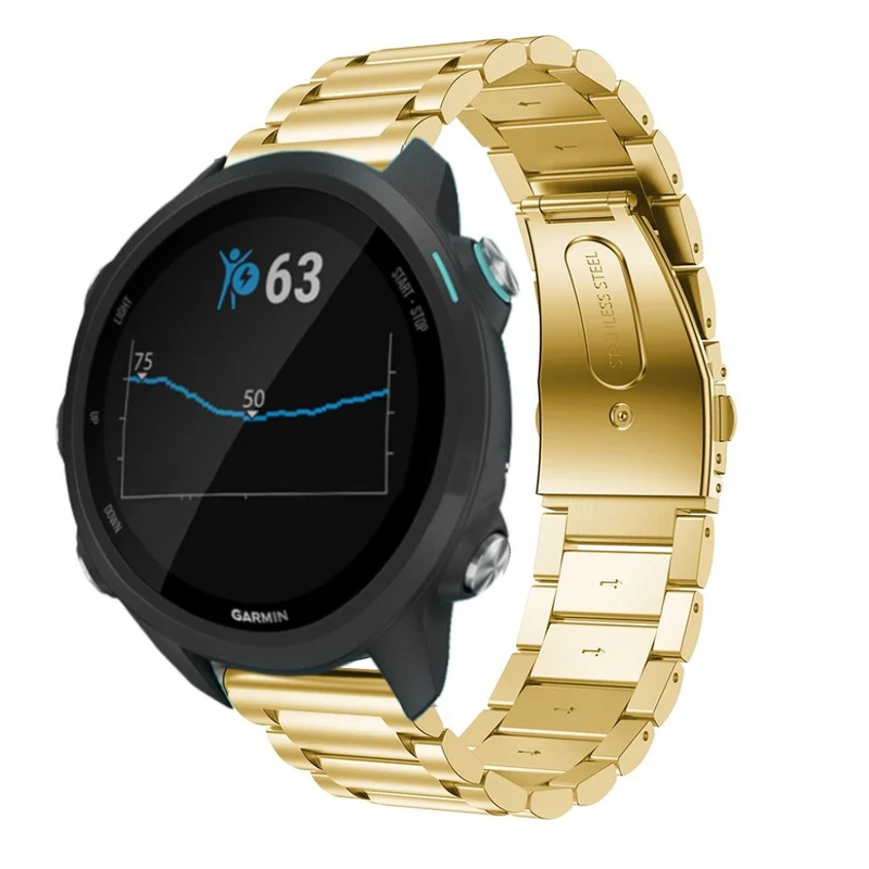 Modisch Garmin Forerunner 245 Metall armband