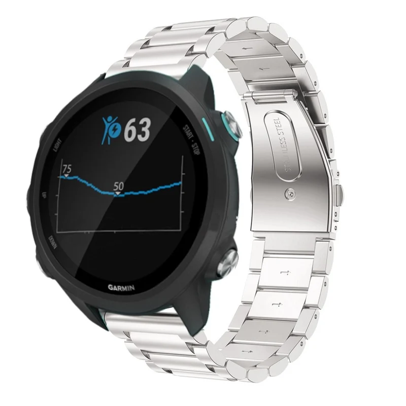Super sympathisch Garmin Forerunner 245 Metall armband