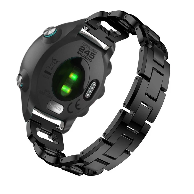 Großartig Garmin Forerunner 245 Metall und Strass armband