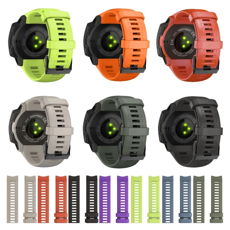 Elegant Garmin Instinct Silikon / TPU armband