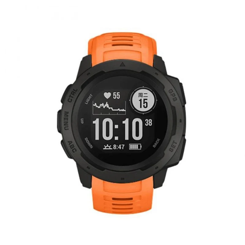 Elegant Garmin Instinct Silikon / TPU armband